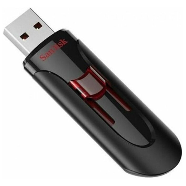 USB 3.0 256GB SanDisk Cruzer Glide чёрный
