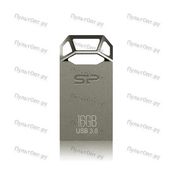 USB 3.0 16GB Silicon Power Jewel J50 титан