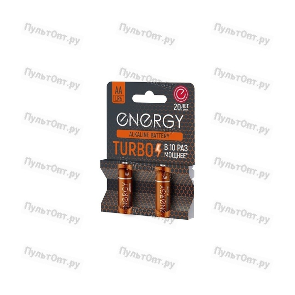 Эл. пит. Energy Turbo LR6/2B (AА) (2/24/216)
