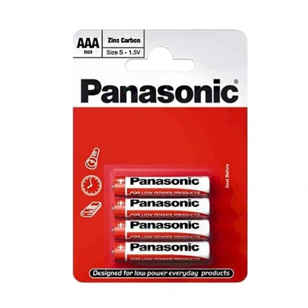 Эл. пит. AAA сол. BL04 Panasonic Zinc Carbon (4/48)