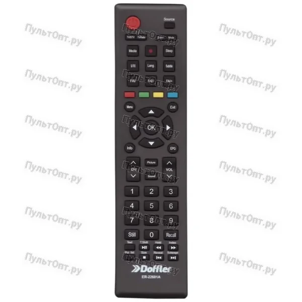 Пульт Doffler ER-22601A (оригинальный)