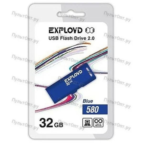 USB 32GB Exployd 580 синий