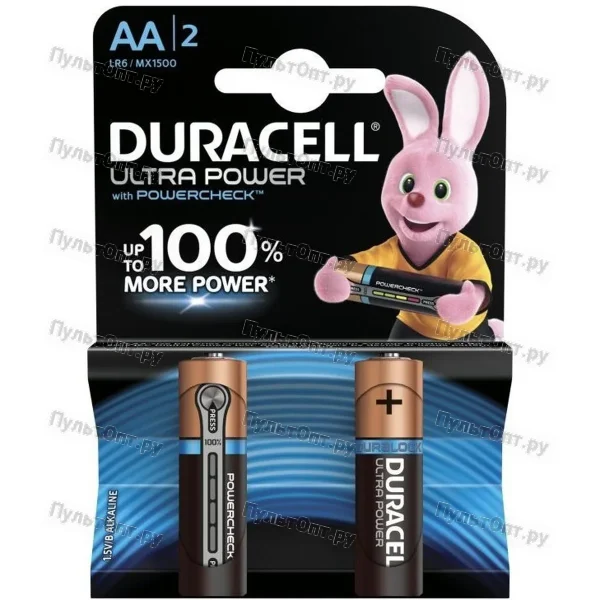 Эл. пит. AA alkaline BL02 Duracell ULTRA POWER (40)