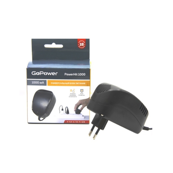 Блок питания GoPower Powerhit 1000 универсальн. (1/15/30)