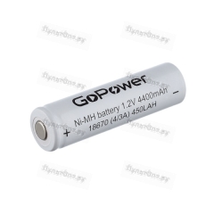 Аккумулятор GoPower 18670 bulk NI-MH 1.2V 4400mAh (80)