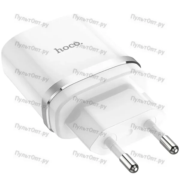 СЗУ Hoco C12Q Smart QC3.0 charger set (Micro) (белый)