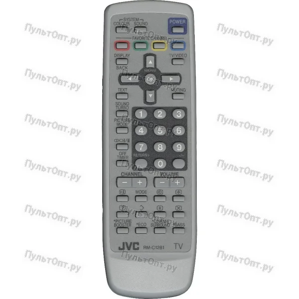 Пульт JVC RM-C1281 (оригинальный)
