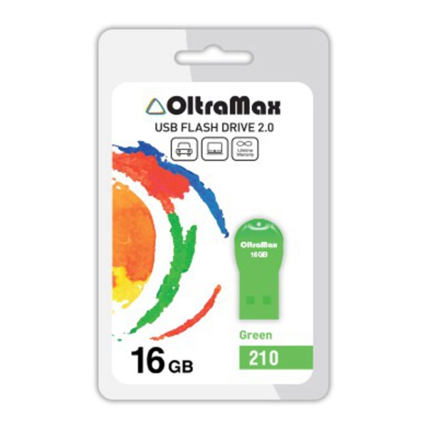 USB 16GB OltraMax 220 светло зелёный