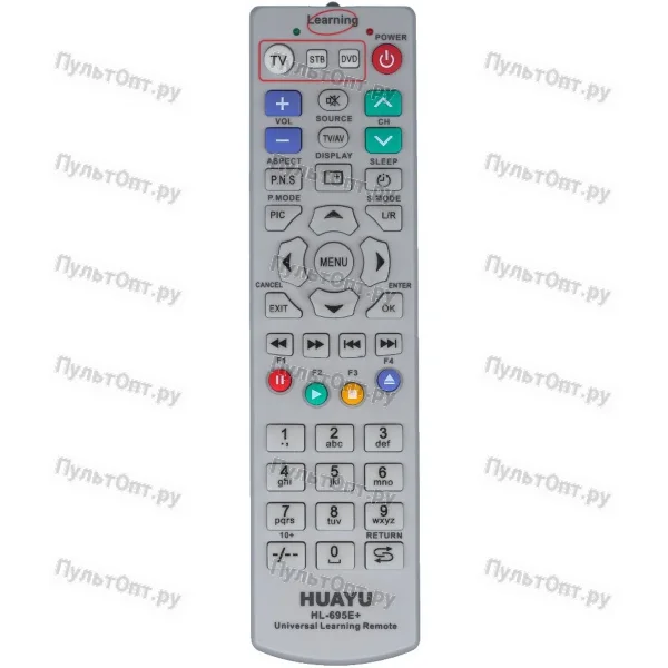 Универсальный, обучаемый пульт Huayu HL-695E