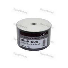 Диск CD-R CMC Full Ink Printable 700MB 52x 50шт. bulk (50/600)