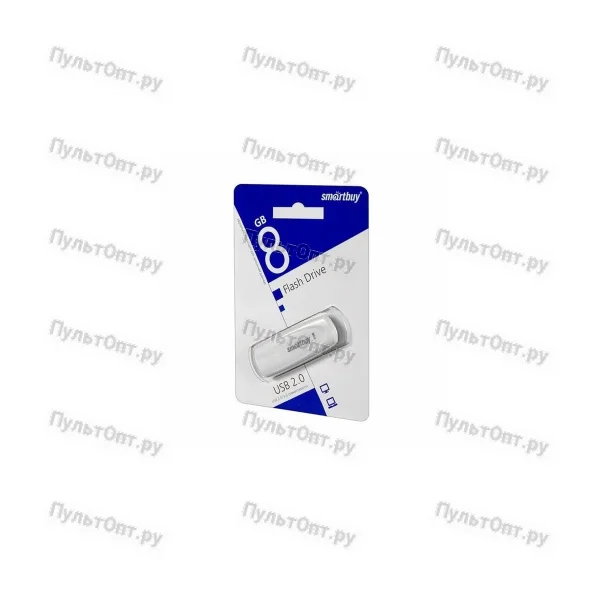 USB 8GB Smart Buy Scout белый