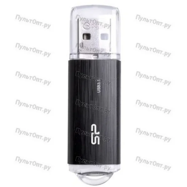 USB 3.0 64GB Silicon Power Blaze B02 чёрный