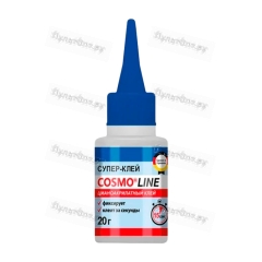 Супер-клей COSMOFEN COSMO LINE 20г шоу-бокс (20/200
