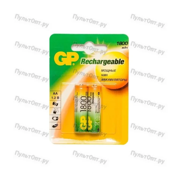 Аккумулятор AA BL2 GP 1800mAh в бумажной упаковке (20)