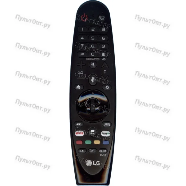 Пульт LG Magic Remote AN-MR18BA (AKB75375501K, Netflix) (голосовое управление) (оригинальный)