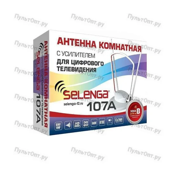 Антенна комнатная активная Selenga 107A