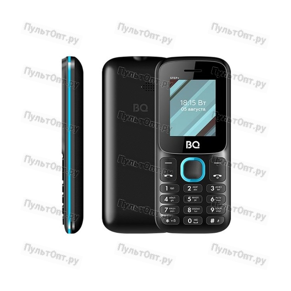 Мобильный телефон BQ 1848 Step+ Black+Blue