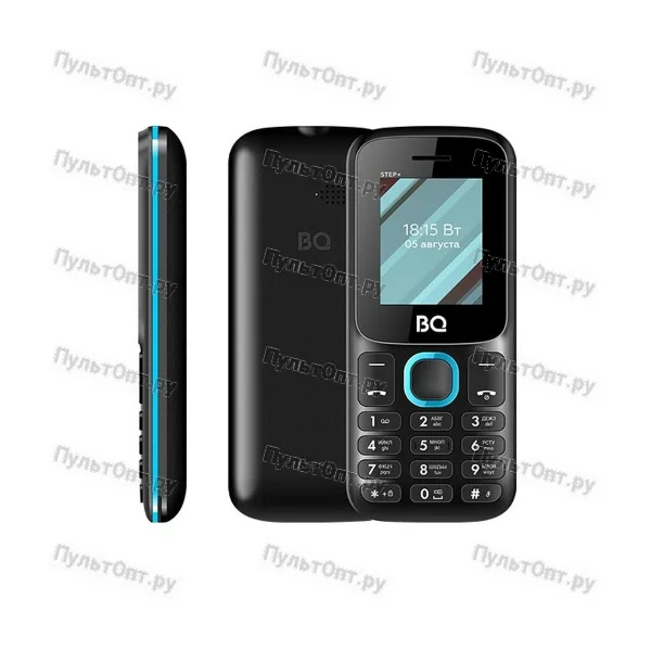Мобильный телефон BQ 1848 Step+ Black+Blue