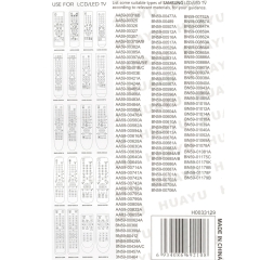 Универсальный пульт Huayu для Samsung RM-766B