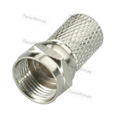 Разъем F шт на кабель RG-8X