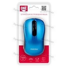Мышь беспроводная Smartbuy 378AG ONE классическая USB синий