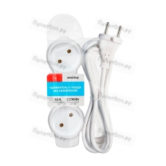 Удлинитель Smartbuy 3р.Б/З 10A 10.0м ПВС (1/30)