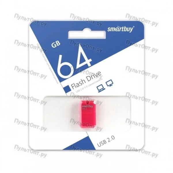 USB 64GB Smartbuy Art розовый