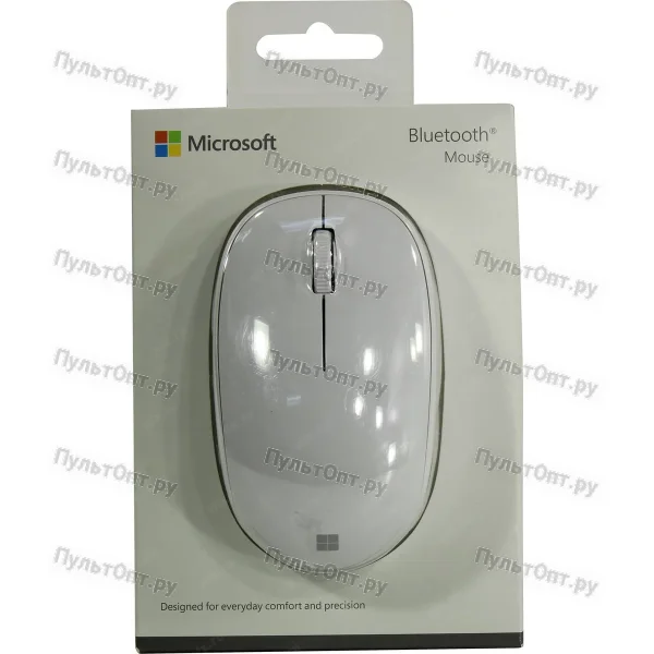 Мышь Microsoft Bluetooth Monza оптическая (1000dpi) беспроводная BT, белая (2but)