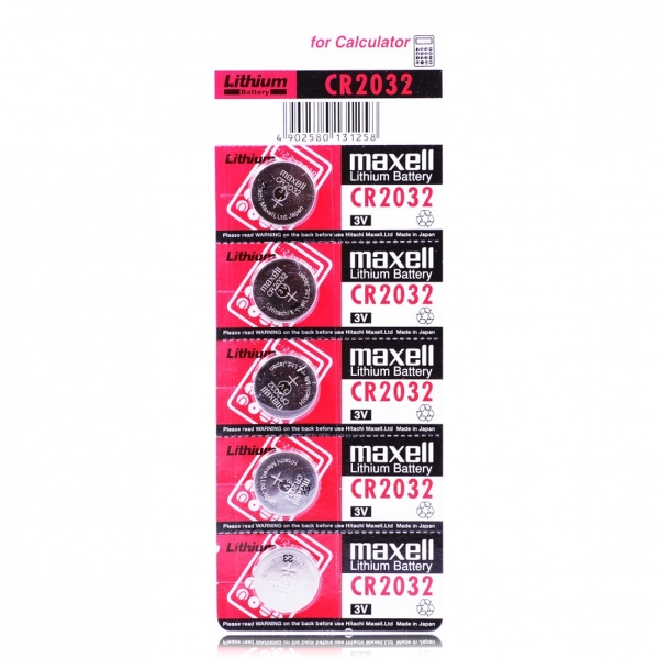 Эл. пит. CR2032 BL5 Maxell (5/100)