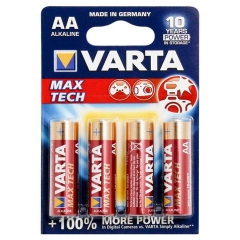 Эл. пит. AA alkaline BL04 Varta LONGLIFE MAX POWER (MAX TECH) (4706) (80)