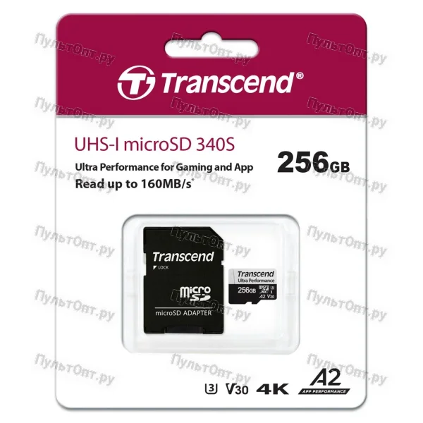 SDXC 256GB Transcend 300S Class 10 UHS-I U3 V30