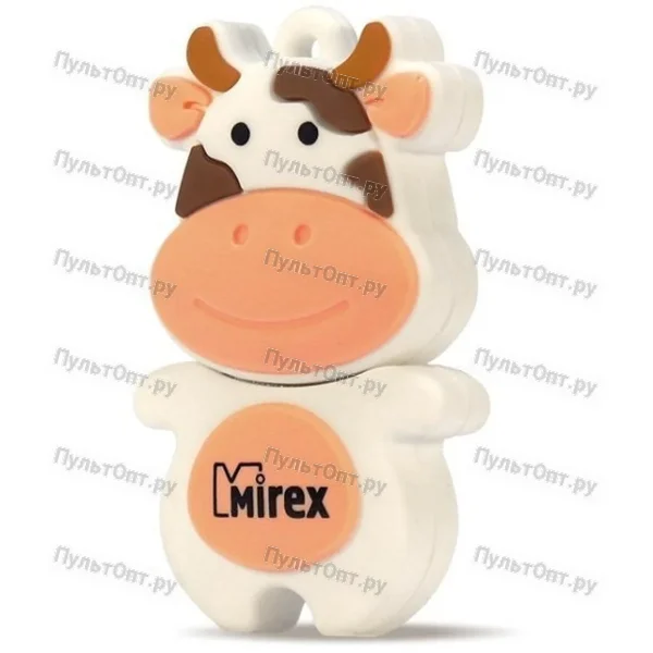 USB 4GB Mirex Корова (ecopack) белый