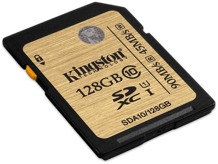 SDXC 128GB Kingston Class 10 UHS-I Ultimate (90/45 Mb/s)