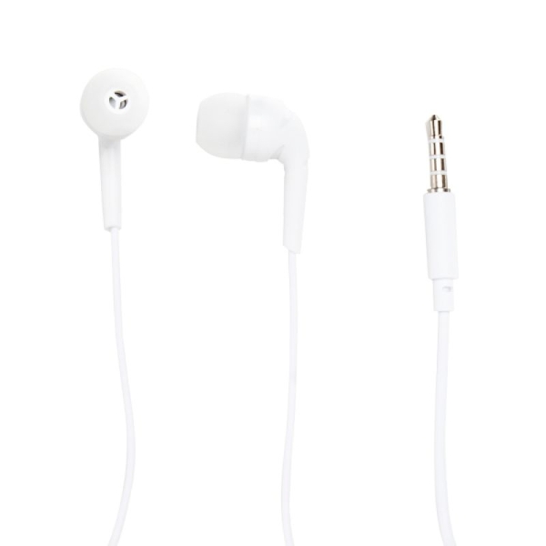 Наушники внутриканальные Hoco M40, Prosody, микрофон, кнопка ответа, кабель 1.2м, белый (1/21/