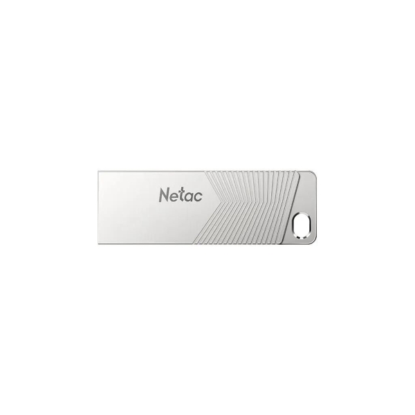 USB 3.2 128GB Netac UM1 белый/серебро