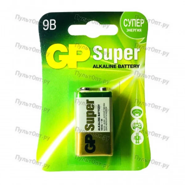 Эл. пит. крона alkaline BL1 GP Super (10/200)