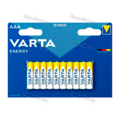 Батарейка Varta ENERGY LR03 AAA BL10 Alkaline 1.5V (4103) (10/200)