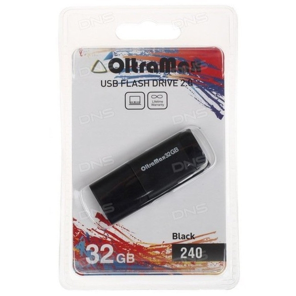 USB 32GB OltraMax 240 чёрный