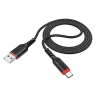 USB кабель Hoco X59 Victory charging data cable for Lightning (черный)