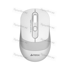 Мышь A4TECH Fstyler FG10 белый/серый оптическая (2000dpi) беспроводная USB (3but)