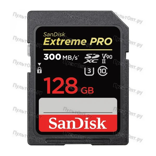 SDXC 128GB SanDisk Class 10 Extreme Pro UHS-II (300 Mb/s