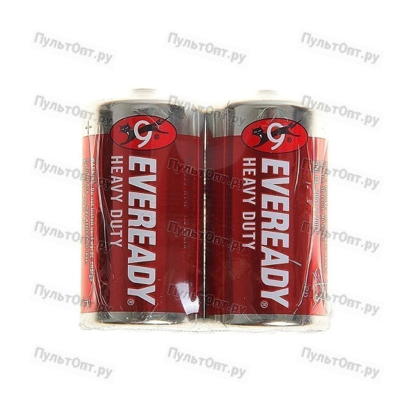 Эл. пит. Energizer EVEREADY R14 HD shrink 2 (24/192) ПРОСРОЧЕН DO 04.23