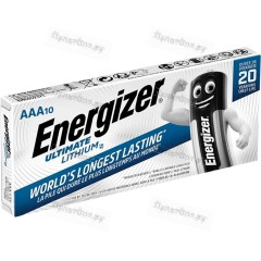 Батарейка Energizer Ultimate FR03 AAA BOX10 Lithium 1.5V (10/120)