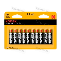 Батарейка Kodak XTRALIFE LR6 AA BL8+2 Alkaline 1.5V (10/120/480/19200)