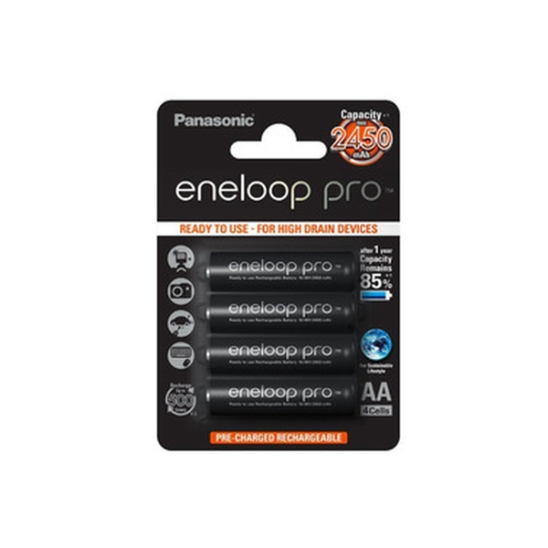 Аккумулятор AA BL4 Panasonic eneloop pro 2500mAh (40)
