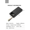 Внешний аккумулятор WUW U33 40000mAh (черный)
