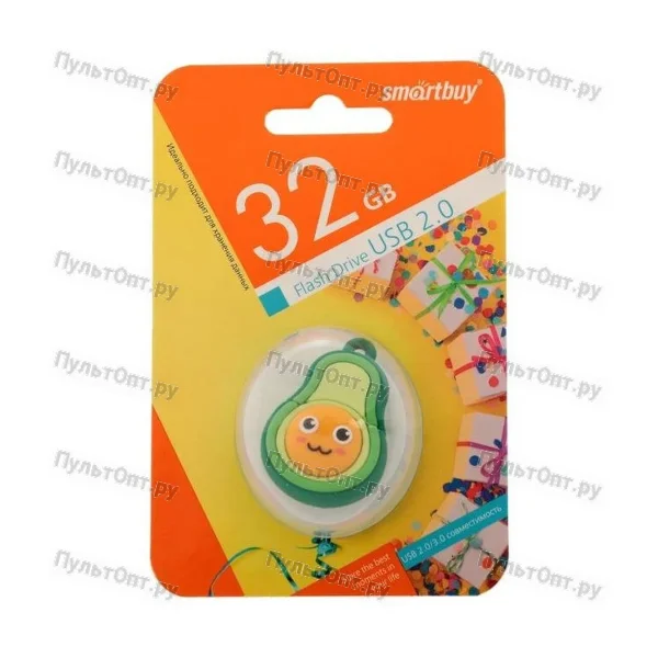 USB 32GB Smartbuy Wild series Авокадо зелёный