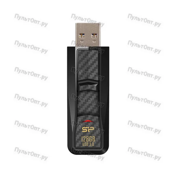 USB 3.0 128GB Silicon Power Blaze B50 чёрный