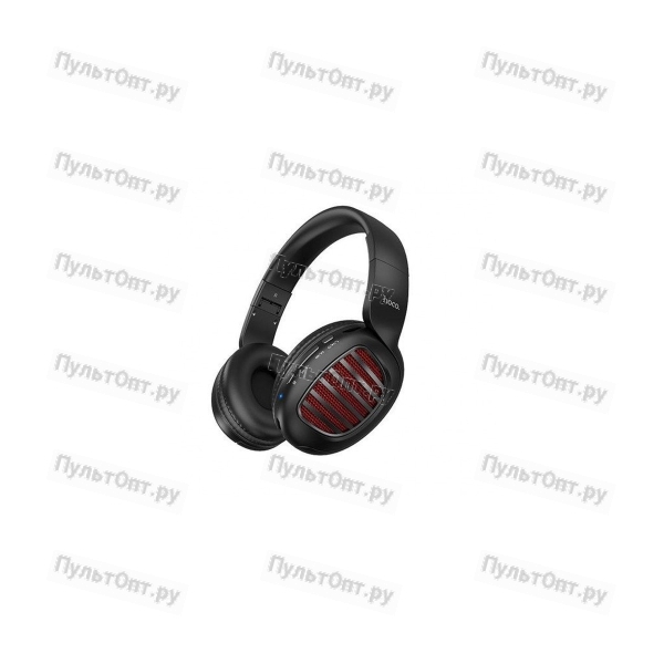 Наушники полноразмерные Hoco W23 Brilliant sound, bluetooth, цвет: чёрный (1/30)