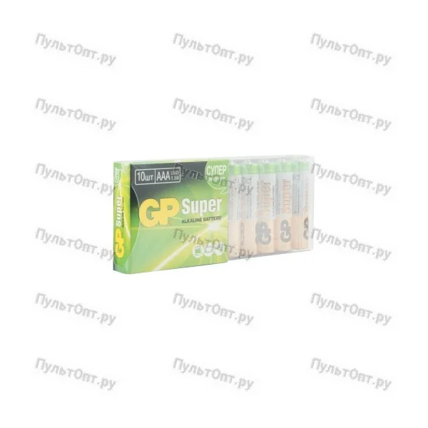 Эл. пит. GP Super LR03 (б/б) 10BOX (10/200/1000)